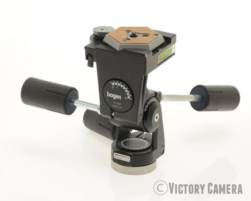 Bogen Manfrotto 3047 Tripod Head w/ QR Plate [EXC] - Victory Camera