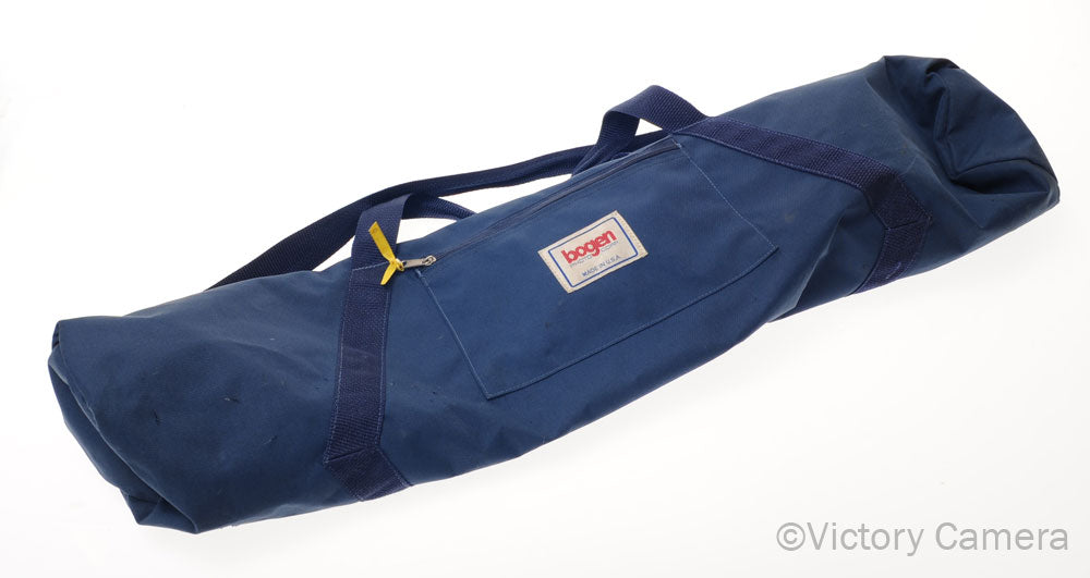 Bogen Manfrotto Tripod Carrying Bag/Case Blue Nylon [EXC] - Victory Camera