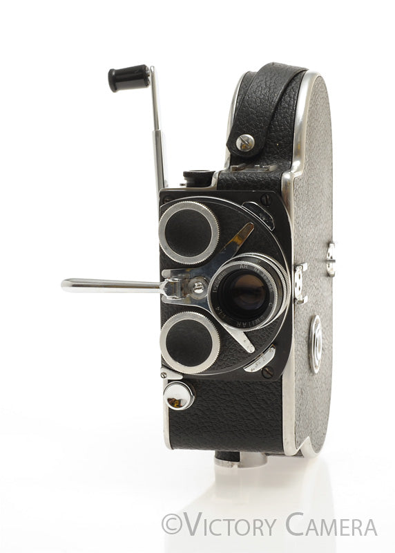 Bolex H16 16mm Motion Picture Film Camera w/ 25mm f1.4 Switar Lens [EXC] - Victory Camera