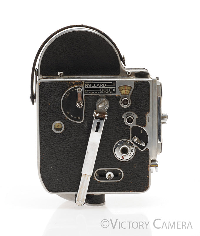 Bolex H16 16mm Motion Picture Film Camera -Jammed, As Is- [AS-IS] - Victory Camera