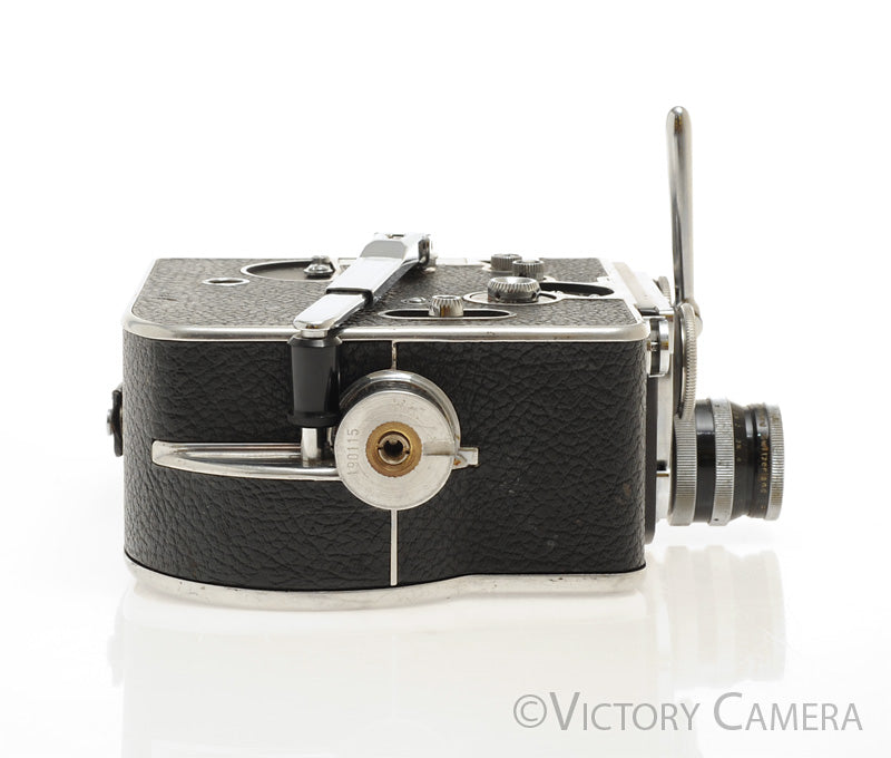 Bolex H16 16mm Motion Picture Film Camera w/ 25mm f1.4 Switar Lens [EXC] - Victory Camera