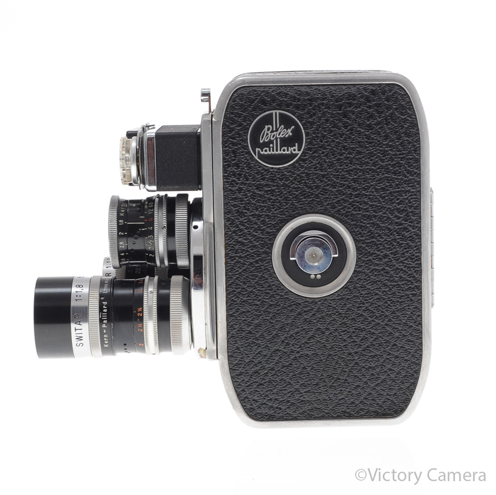 Bolex Paillard D8L 8mm Motion Picture Film Camera 5.5mm, 13mm, 36 [EXC-] image 5