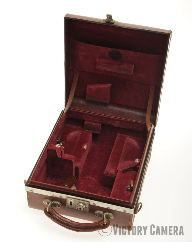 Bolex Brown Leather Camera System Case for H16 - Victory Camera