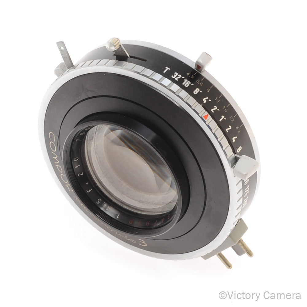 Boyer Saphir 210mm F4.5 View Camera Lens in Elec. Shutter (no power) [EXC-] - Victory Camera