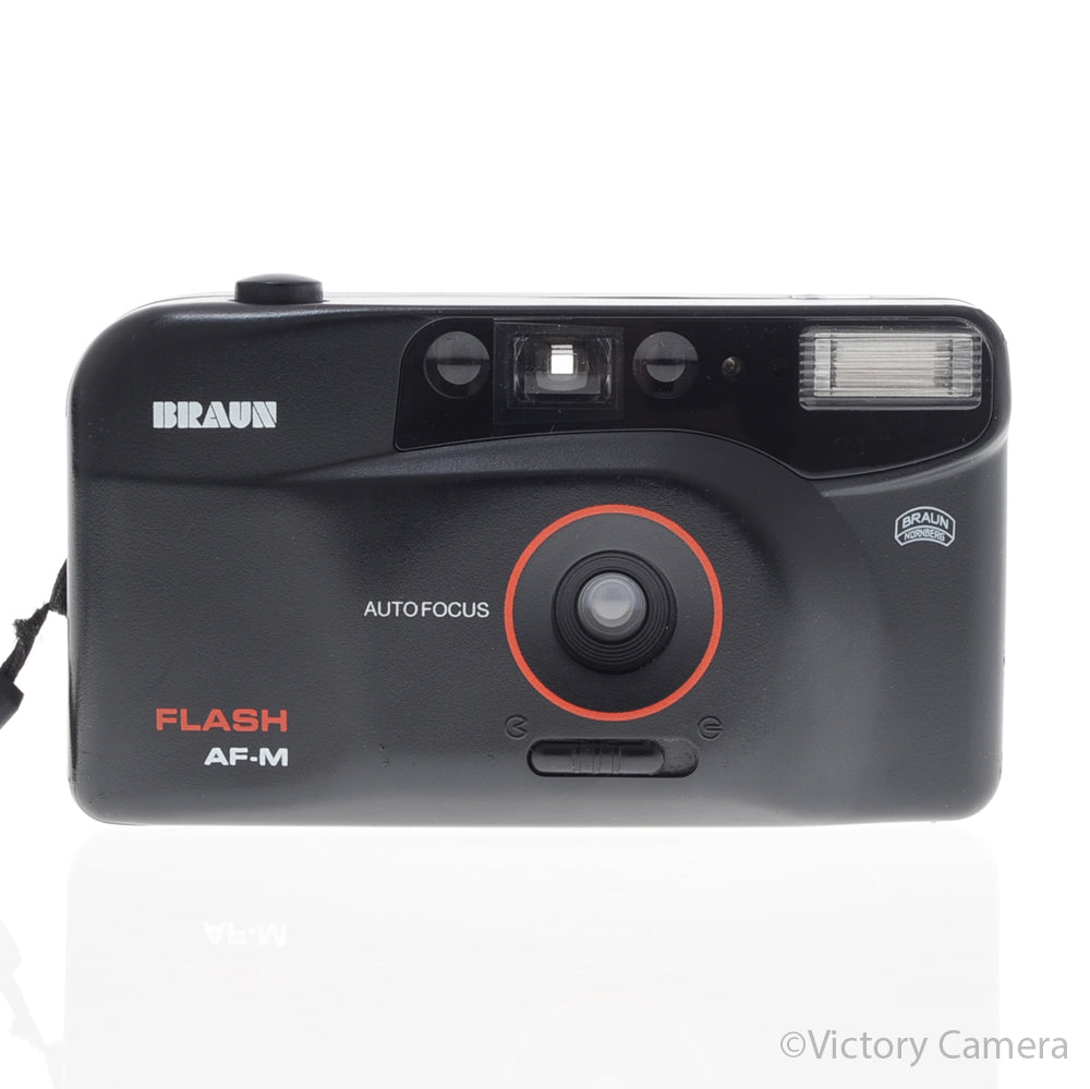 Braun Flash AF-M 35mm Film Point & Shoot Camera [EXC] image 1