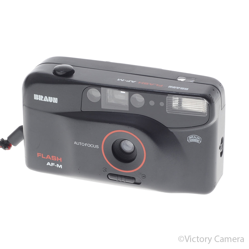 Braun Flash AF-M 35mm Film Point & Shoot Camera [EXC] image 2