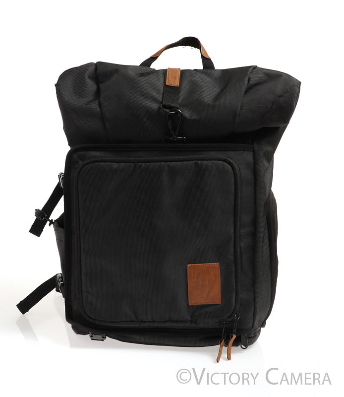 Brevite Incognito Rolltop Dark Grey Camera Backpack