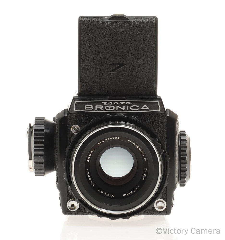 Zenza Bronica S2 6x6 Medium Format Camera w/ 75mm f2.8 Lens 120 Back [EXC] - Victory Camera