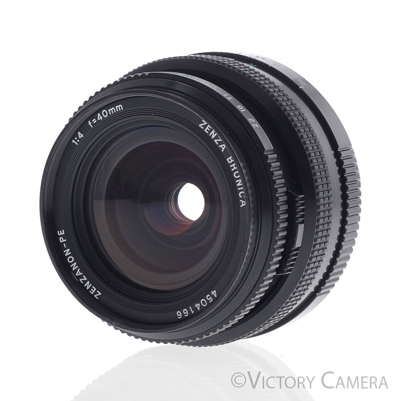 Zenza Bronica Zenzanon-PE 40mm f4 Wide Angle Lens for ETR ETRS ETRsi [EXC+] - Victory Camera