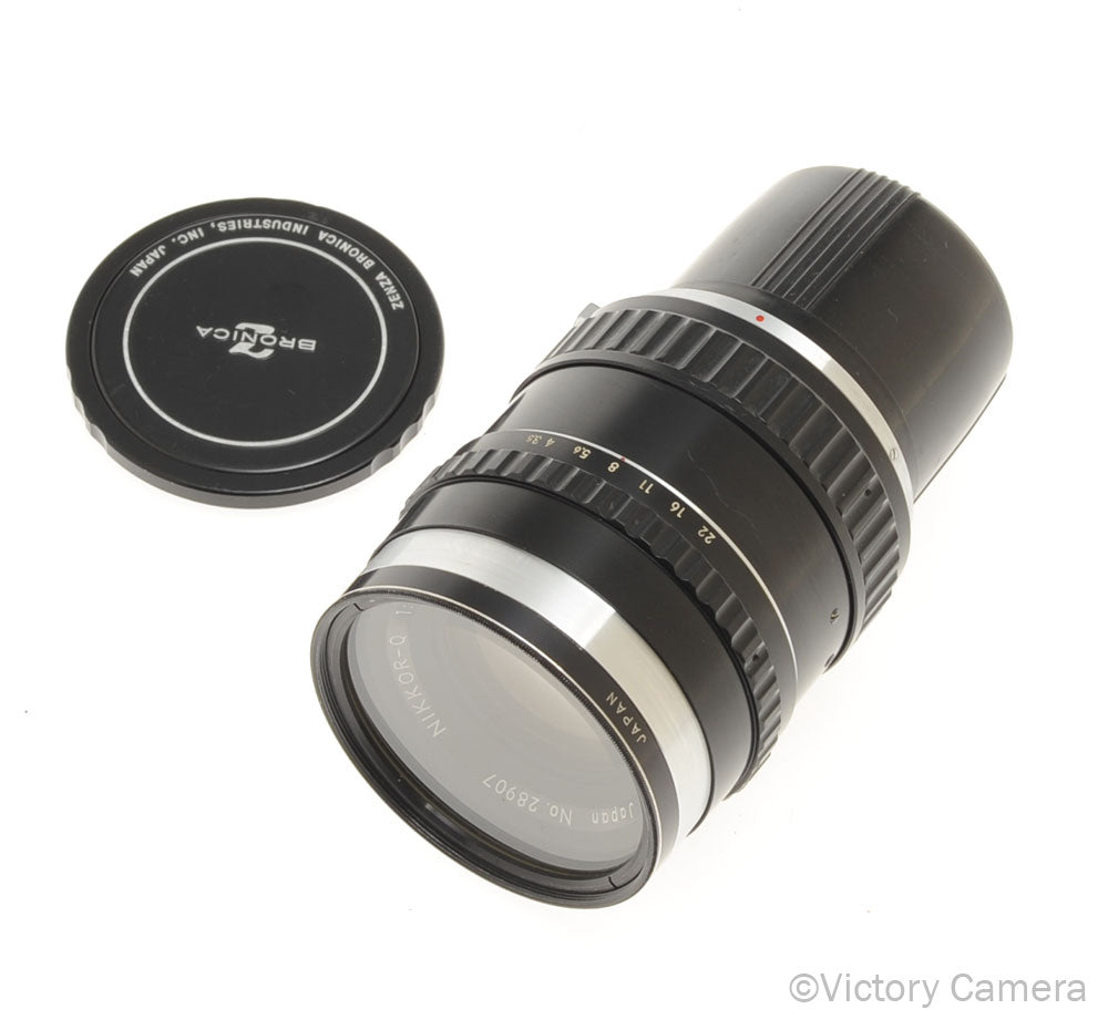 Bronica Nikkor-Q 135mm f3.5 Telephoto Lens for S S2 S2A [EXC+] - Victory Camera