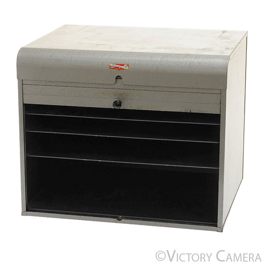 Vintage Brumberger Darkroom Photo Film / Paper Storage Case [EXC]