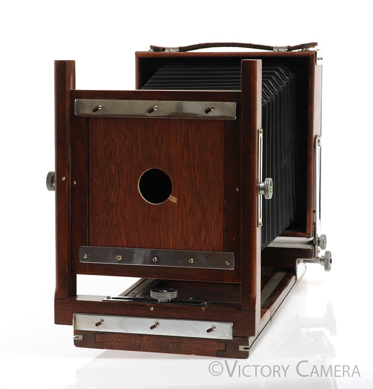 Burke & James Watson 5x7 Wooden Large Format Camera w/ 4x5 Back - Victory Camera