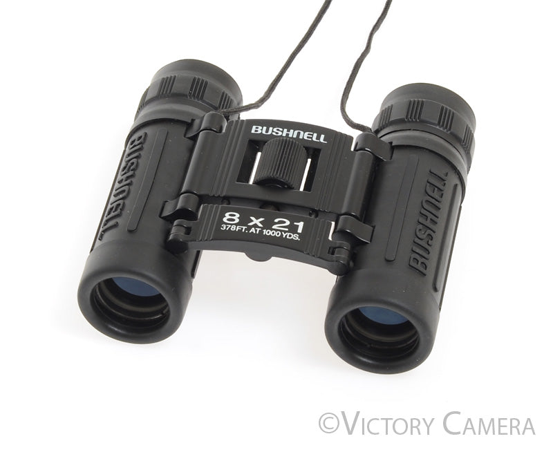 Bushnell 8x21 378ft at 1000 yds Compact Binoculars -Clean- - Victory Camera