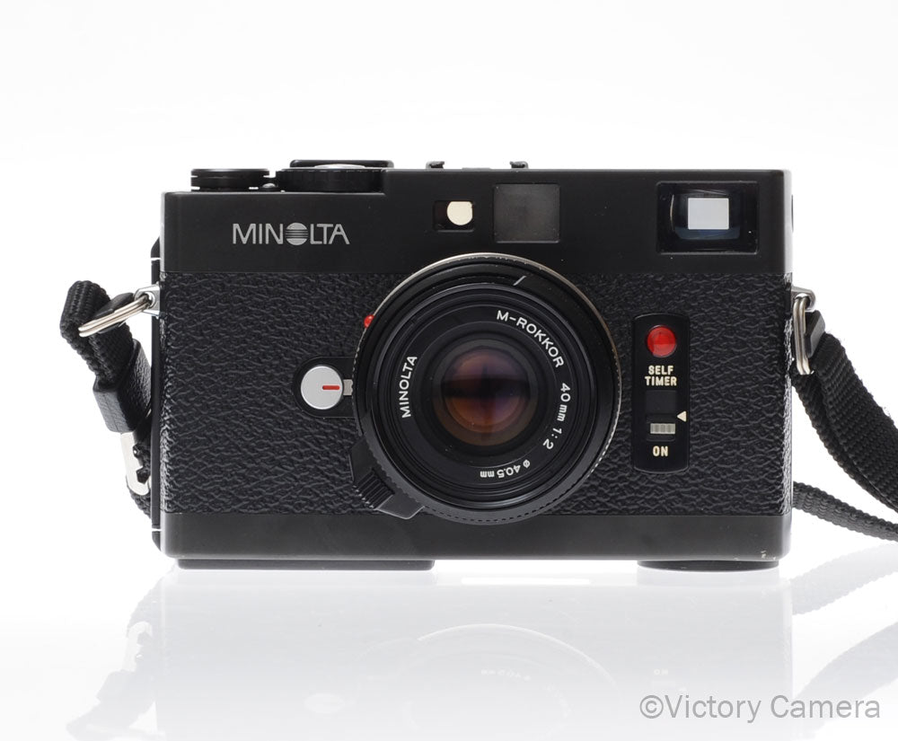 Minolta CLE Rangefinder Camera w/ 40mm f2 M-Rokkor Lens [EXC+] - Victory Camera