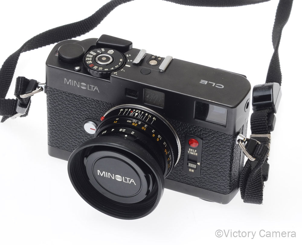 Minolta CLE Rangefinder Camera w/ 40mm f2 M-Rokkor Lens [EXC+] - Victory Camera