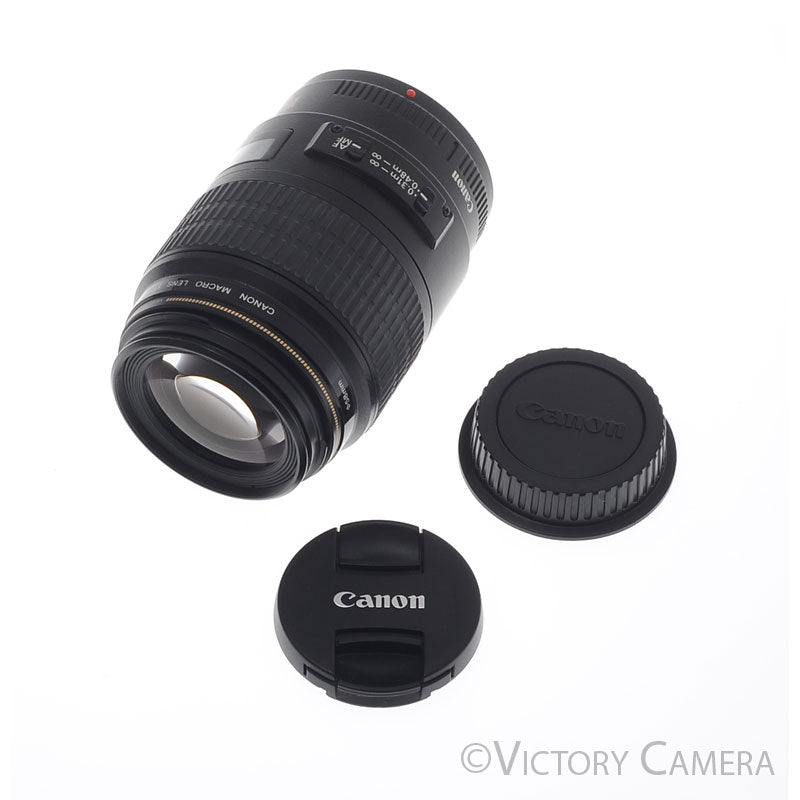 Canon EOS EF 100mm f2.8 USM 1:1 Macro AF Telephoto Prime Lens [EXC+] - Victory Camera