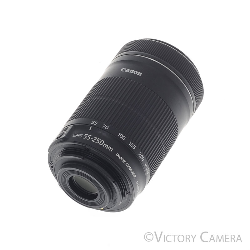 Canon EF-S 55-250mm f4-5.6 IS Telephoto Zoom Lens [EXC+] - Victory Camera