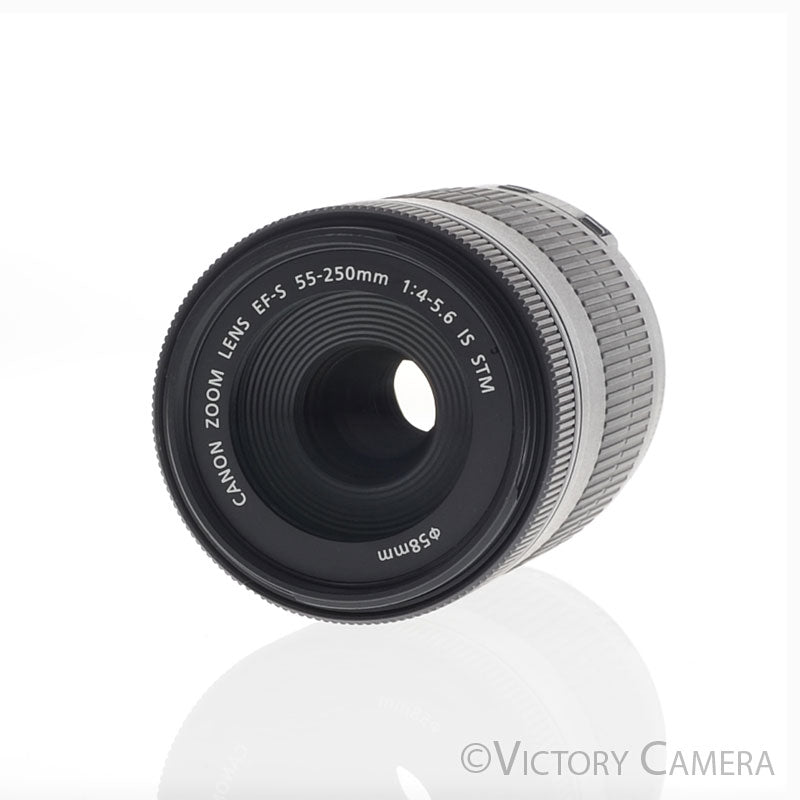 Canon EF-S 55-250mm f4-5.6 IS Telephoto Zoom Lens [EXC+] - Victory Camera