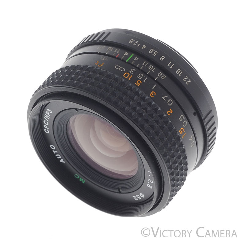CPC HPS MC Auto 28mm f2.8 Macro Prime Lens for Pentax K Mount [EXC+] image 1
