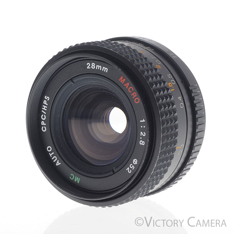 CPC HPS MC Auto 28mm f2.8 Macro Prime Lens for Pentax K Mount [EXC+] image 2