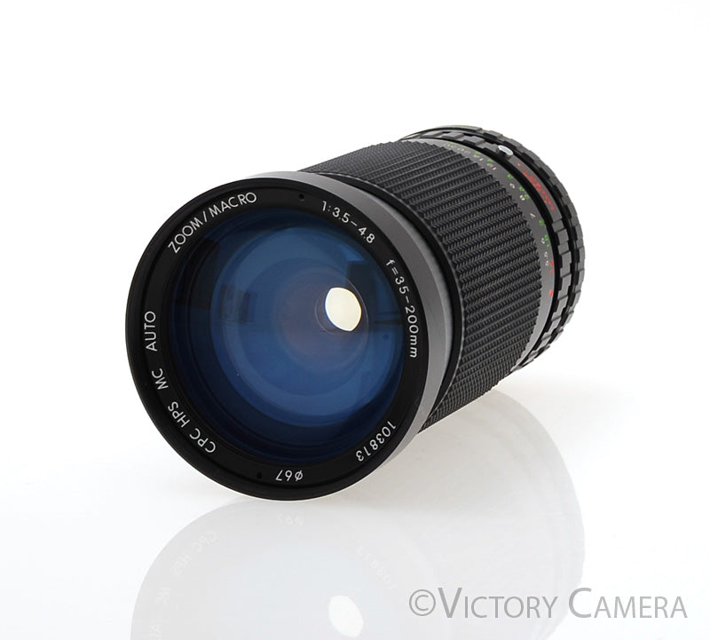 CPC HPS MC Auto 35-200mm f3.5-4.8 Zoom Lens For Minolta [EXC] - Victory Camera