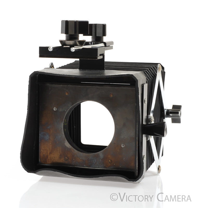Calumet Orbit CC-400 CC401 4X5 Compendium Bellows Lens Shade Hood - Victory Camera
