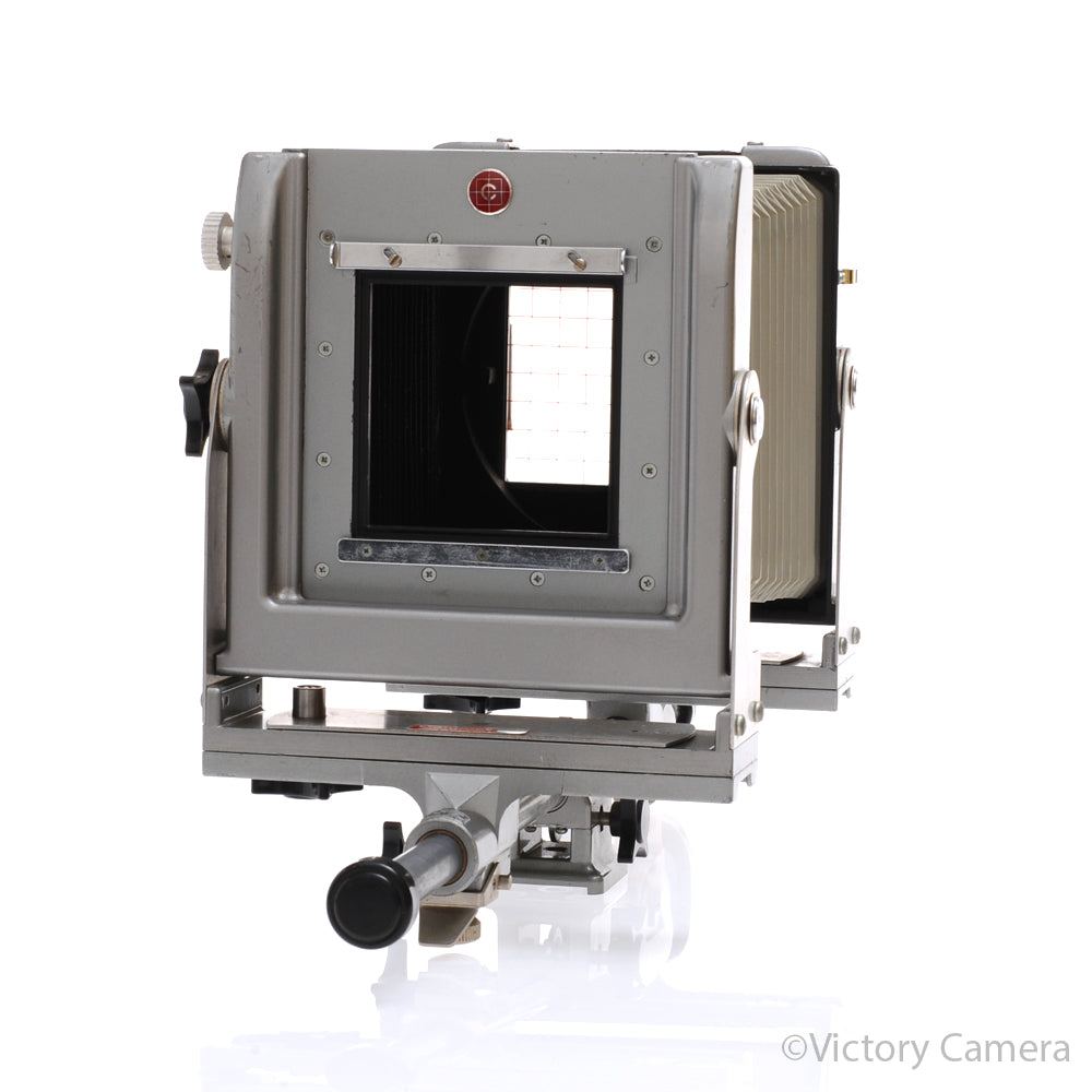 Calumet CC-400 Grey Metal 4x5 Large Format Rail Camera [EXC] - Victory Camera