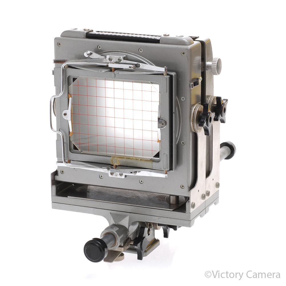 Calumet CC-400 Grey Metal 4x5 Large Format Rail Camera [EXC] - Victory Camera