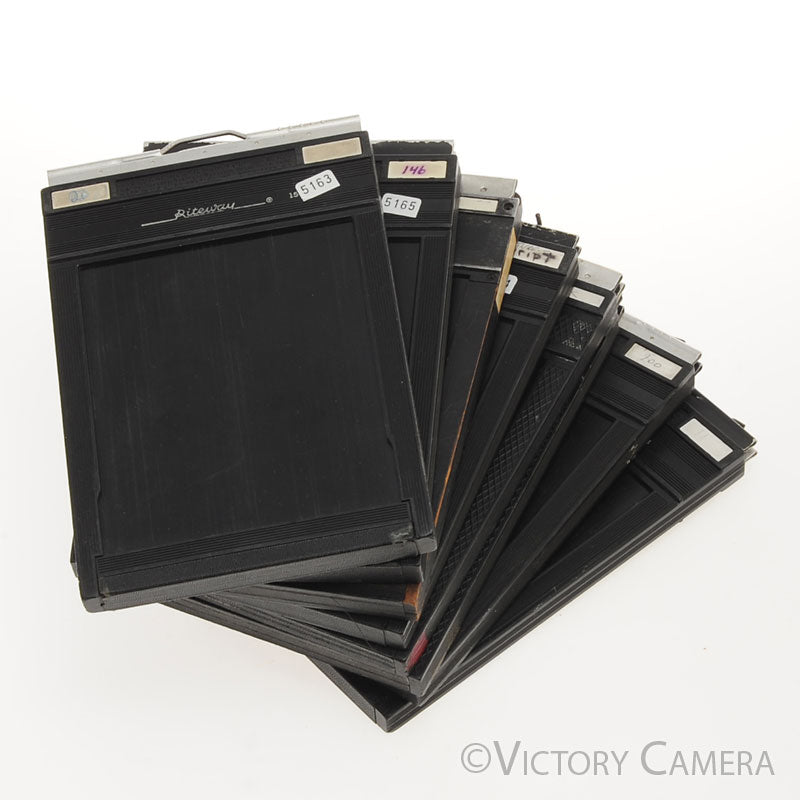 Calumet  4x5 Film Holder Pouch / Case w/ 8 Film Holders [EXC] - Victory Camera