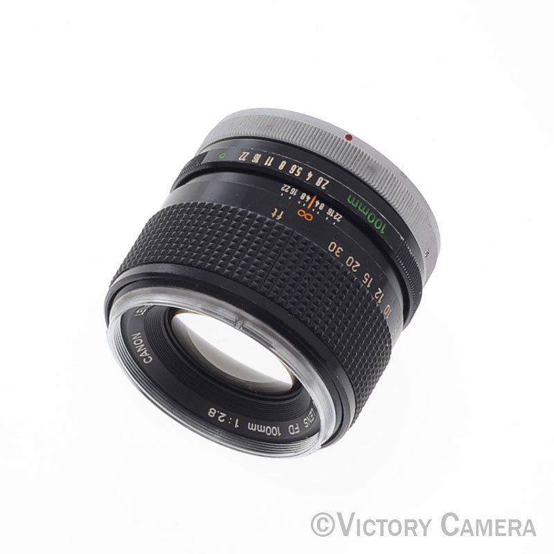 Canon FD 100mm f2.8 Telephoto Prime Lens [GOOD] - Victory Camera