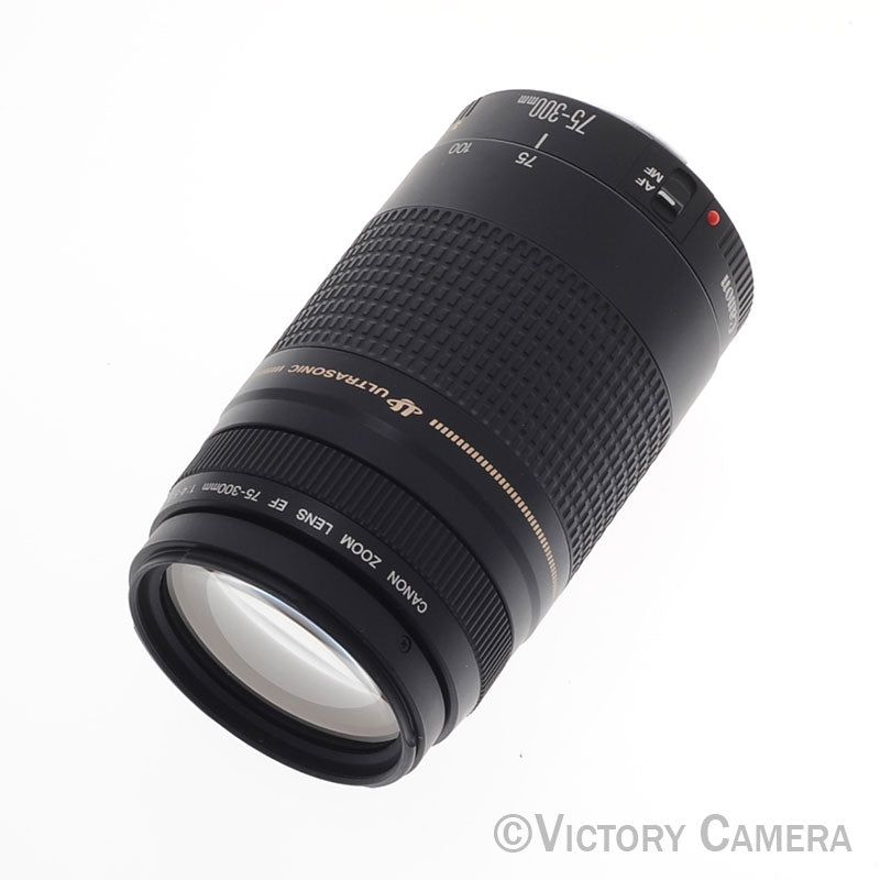 Canon EOS EF 75-300mm f4-5.6 II Ultrasonic Telephoto Zoom Lens  [EXC] - Victory Camera