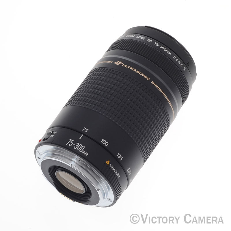 Canon EOS EF 75-300mm f4-5.6 II Ultrasonic Telephoto Zoom Lens  [EXC] - Victory Camera