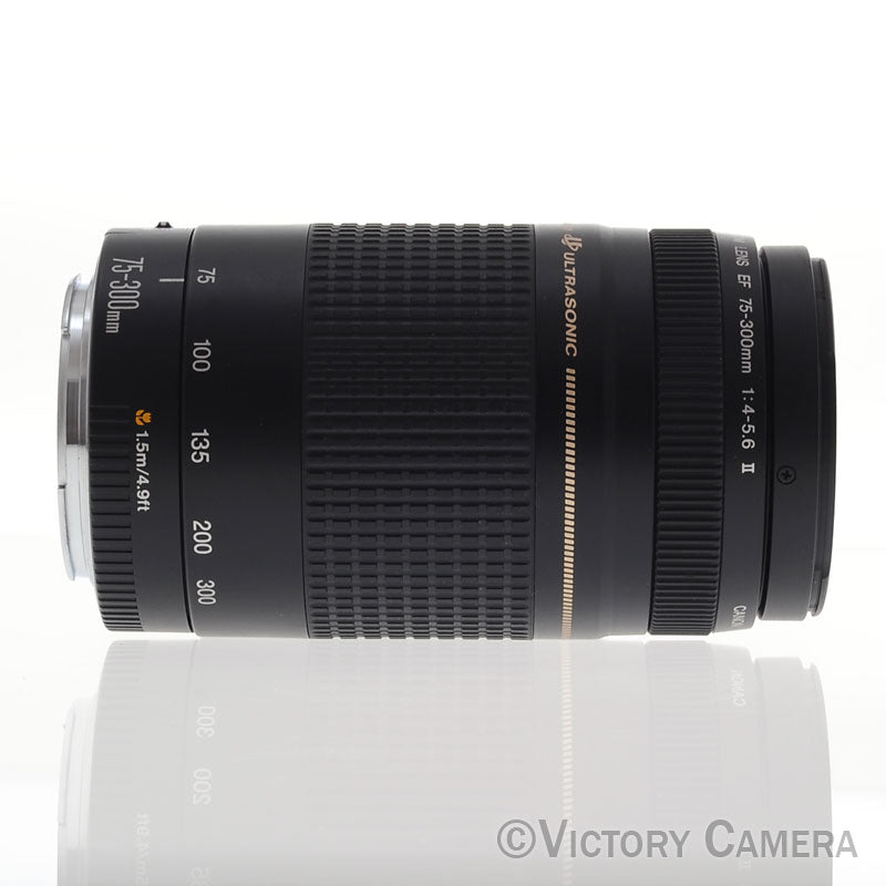 Canon EOS EF 75-300mm f4-5.6 II Ultrasonic Telephoto Zoom Lens  [EXC] - Victory Camera