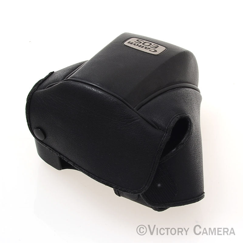 Canon Black Leather Ever Ready Case for EOS 620/650 [EXC+] - Victory Camera