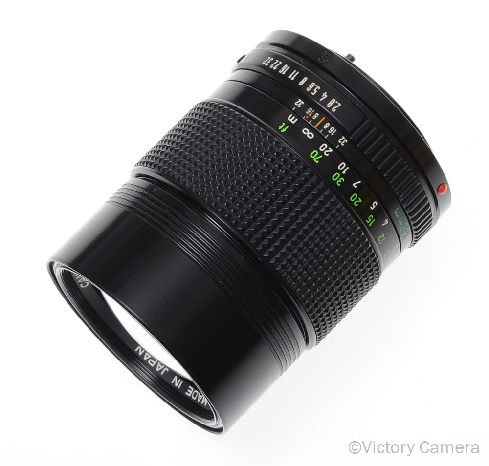 Canon FD 135mm f2.8 (late version) Telephoto Portrait Lens [EXC+] - Victory Camera