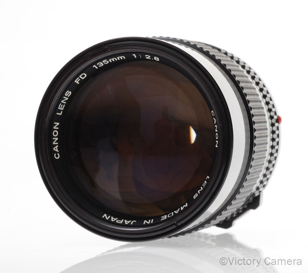 Canon FD 135mm f2.8 (late version) Telephoto Portrait Lens [EXC+] - Victory Camera