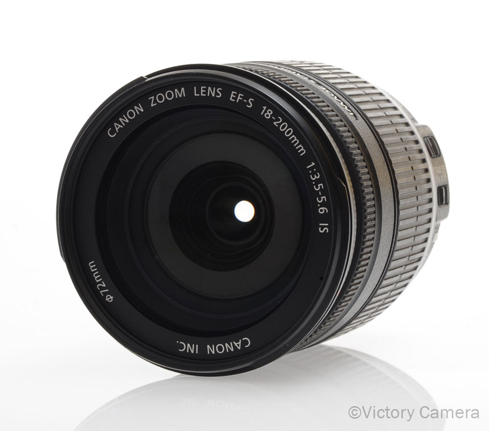 Canon EF-S 18-200mm f3.5-5.6 IS Macro Telephoto Zoom Lens [EXC] - Victory Camera