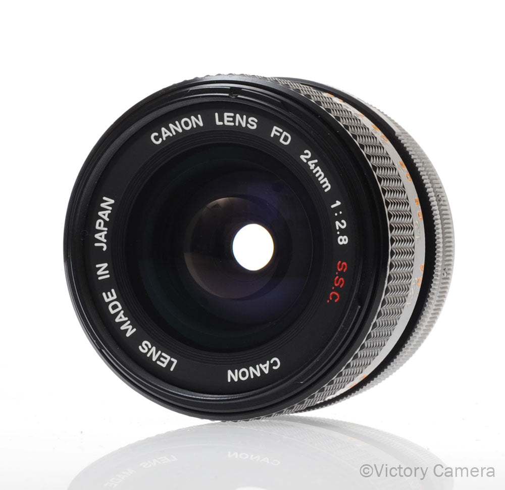 Canon FD 24mm f2.8 S.S.C Wide Angle Prime Lens [EXC] - Victory Camera