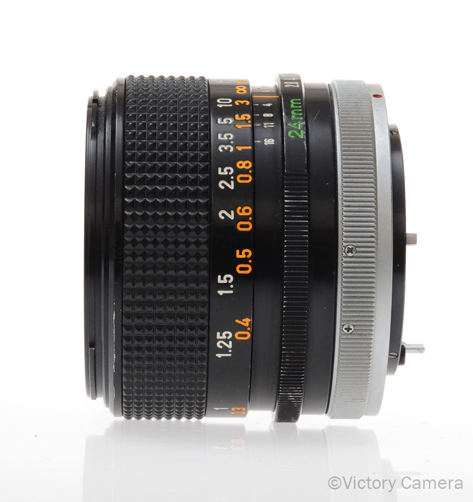Canon FD 24mm f2.8 S.S.C Wide Angle Prime Lens [EXC] - Victory Camera