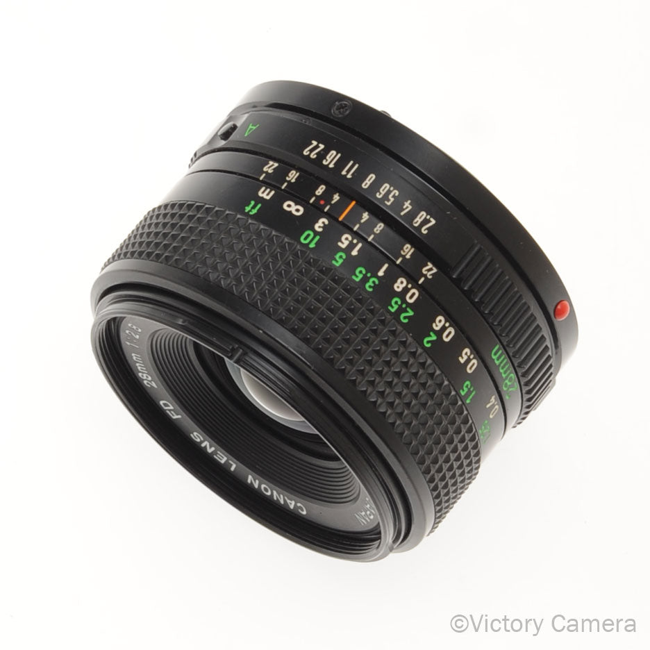Canon FD 28mm f2.8 (late version) Manual Focus Wide Angle Lens [EXC+] - Victory Camera
