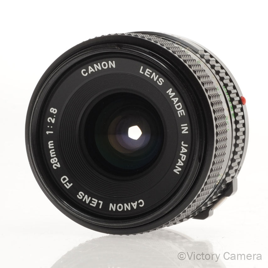 Canon FD 28mm f2.8 (late version) Manual Focus Wide Angle Lens [EXC+] - Victory Camera