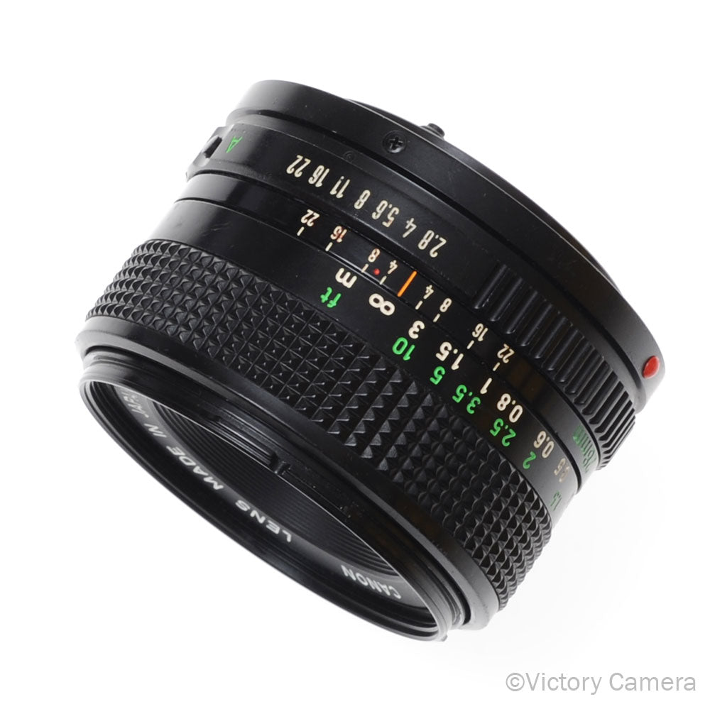 Canon FD 28mm f2.8 (late version) Manual Focus Wide Angle Lens [EXC+] - Victory Camera