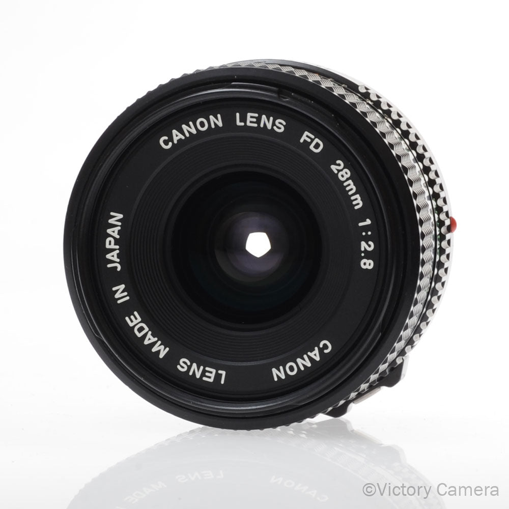 Canon FD 28mm f2.8 (late version) Manual Focus Wide Angle Lens [EXC+] - Victory Camera