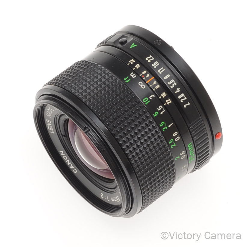 Canon FD 35mm f2 Rare FAST Wide Angle Prime Lens [EXC+] - Victory Camera