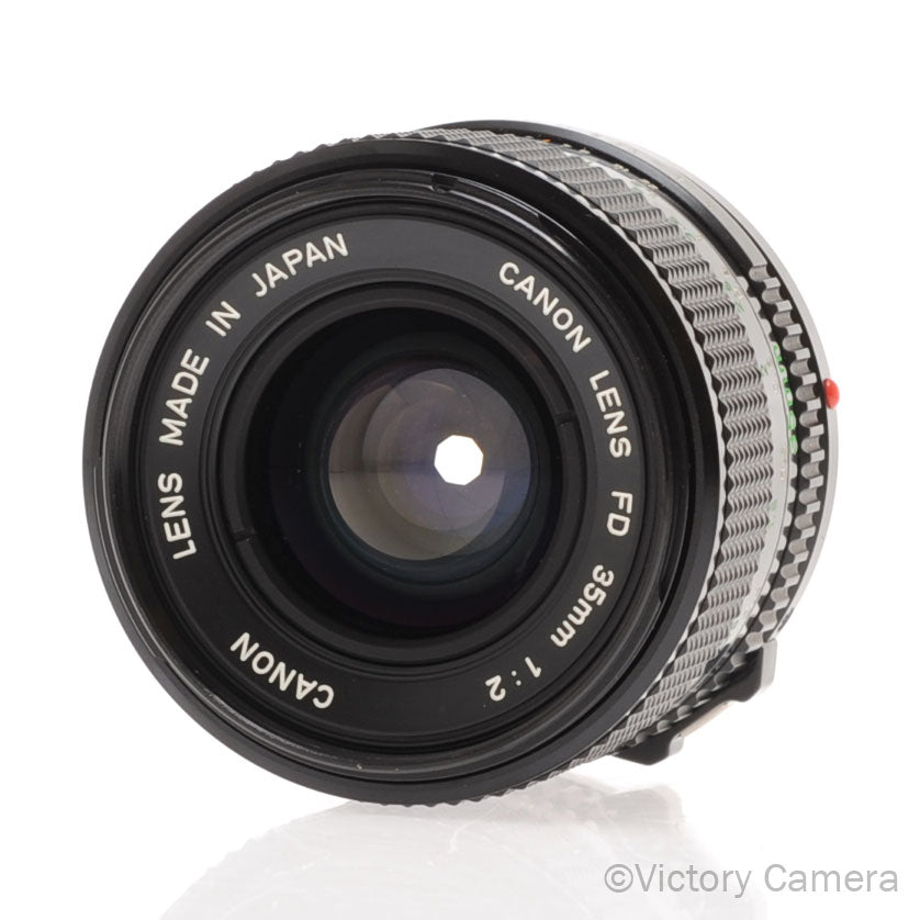 Canon FD 35mm f2 Rare FAST Wide Angle Prime Lens [EXC+] - Victory Camera