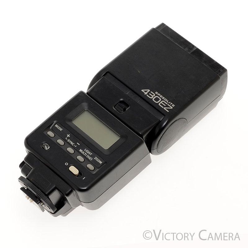 Canon 430EZ 430 EZ Speedlite Film Camera Flash [EXC] - Victory Camera