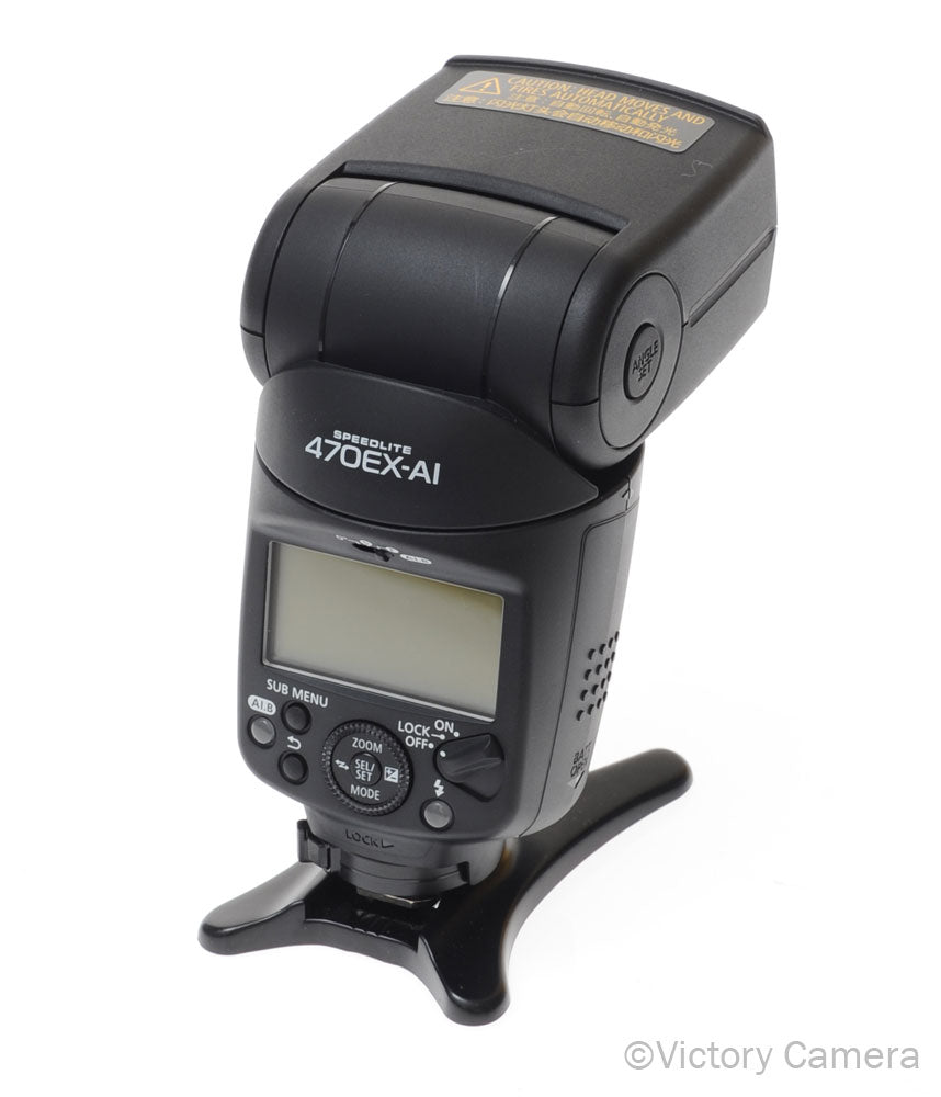 Canon Speedlite 470EX-AI Flash for Canon EOS Rebel T7 T6 [EXC+] - Victory Camera