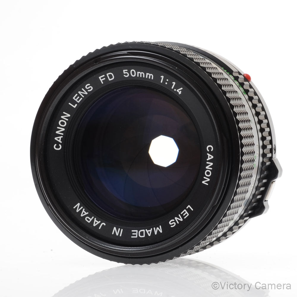 Canon 50mm f1.4 (late model) Fast Prime Lens for FD Mount [EXC+] - Victory Camera
