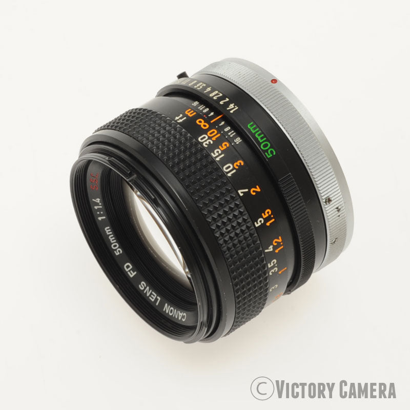 Canon FD 50mm f1.4 S.S.C Fast Prime Lens [EXC-] - Victory Camera