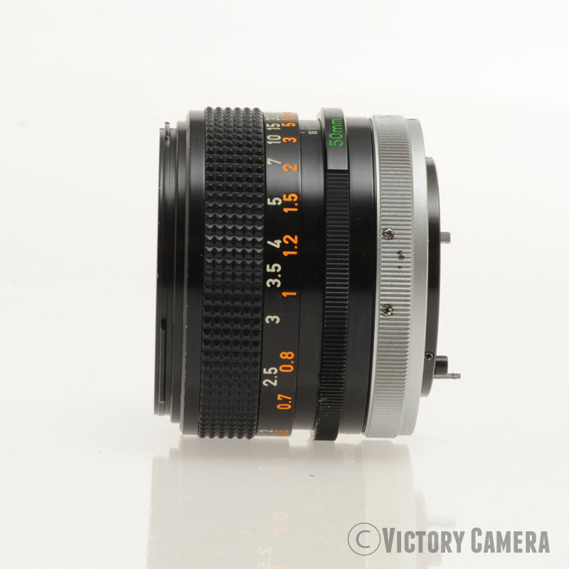 Canon FD 50mm f1.4 S.S.C Fast Prime Lens [EXC-] - Victory Camera